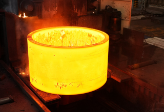 Method,device and process for producing large forging blanks in large forging factories in China.
