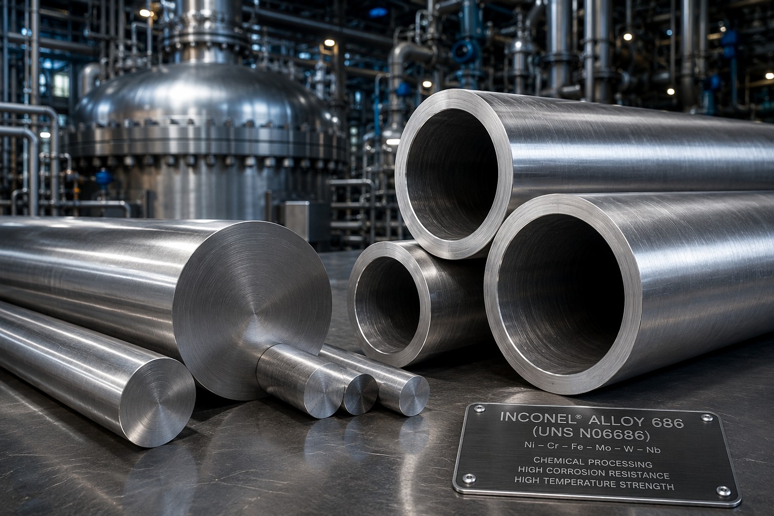 Inconel 686 (UNS N06686) – Supplier of Round Bars, Seamless Tubes & Plates | Shanghai Hangbo Alloy Group
